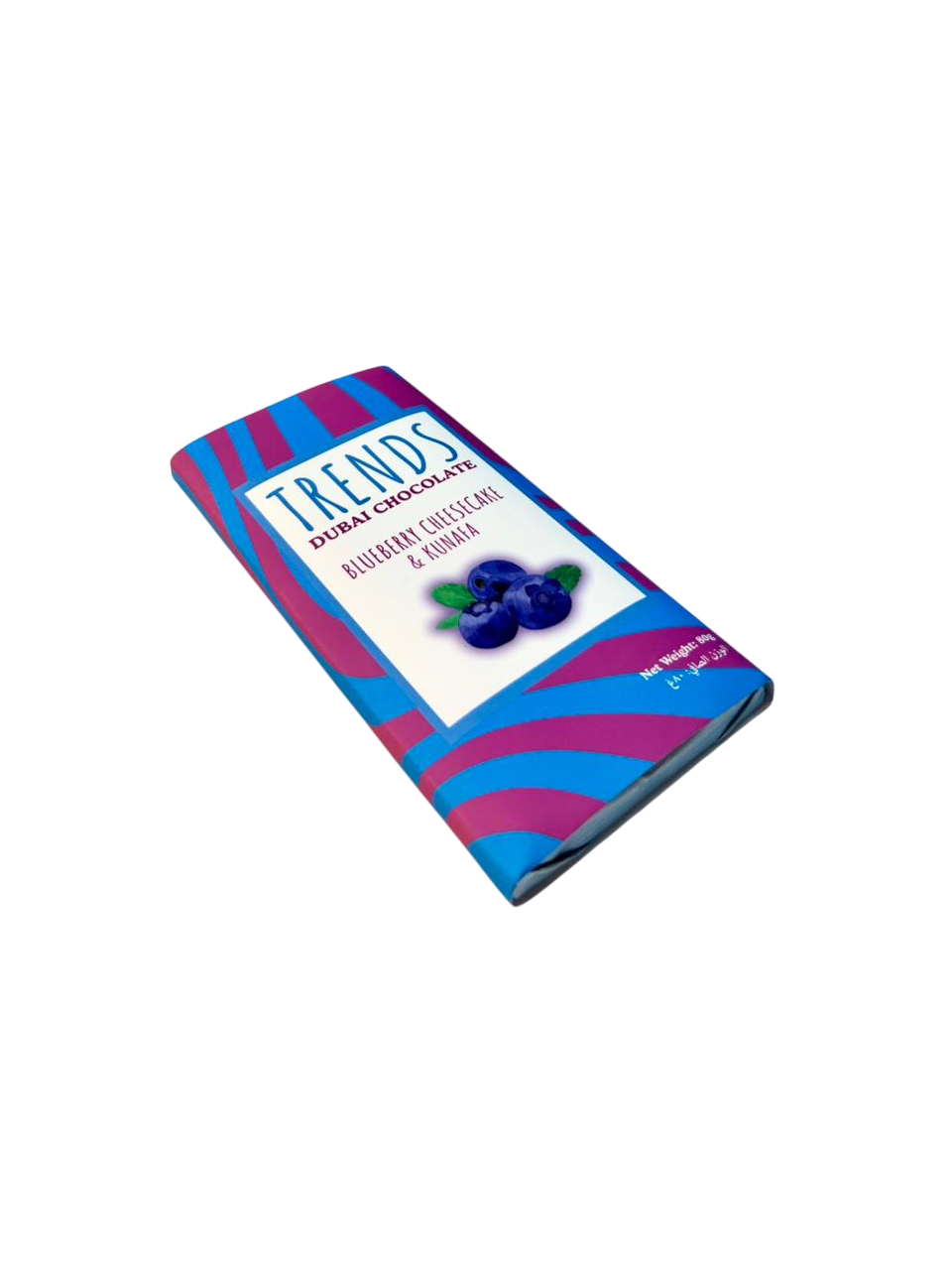 Trends Dubai Chocolate, Blueberry Cheesecake & Kunafa - 80g