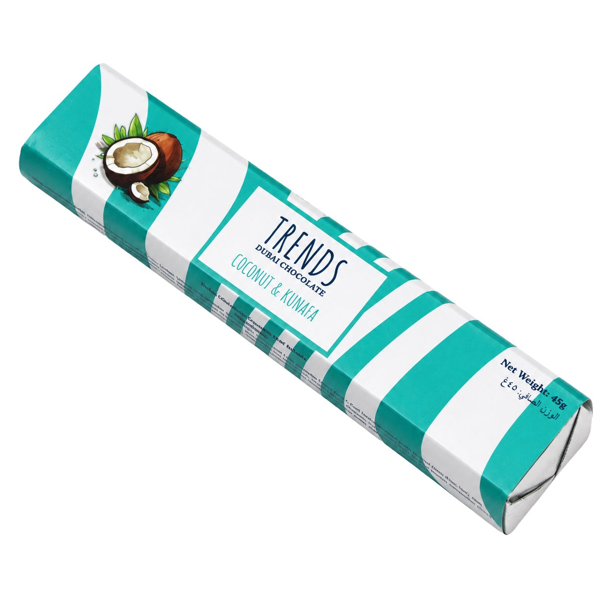 Trends Dubai Chocolate, Coconut & Kunafa - 45g x 2