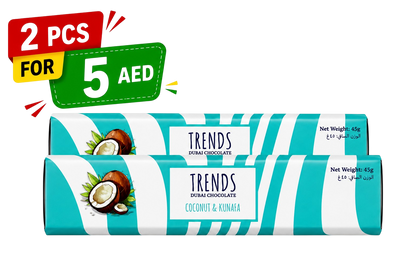 Trends Dubai Chocolate, Coconut & Kunafa - 45g x 2