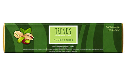 Trends Dubai Chocolate, Pistachio & Kunafa - 45g x 2