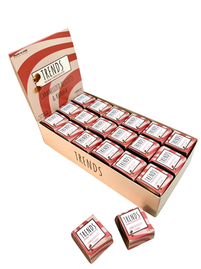 Trends Dubai Chocolate, Caramelized Biscuits & Kunafa - 20g x 36