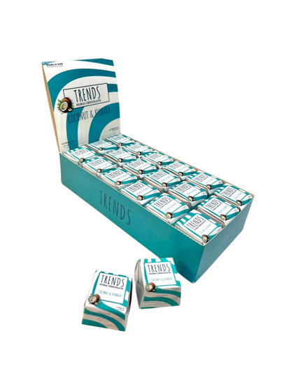 Trends Dubai Chocolate, Coconut & Kunafa - 20g x 36