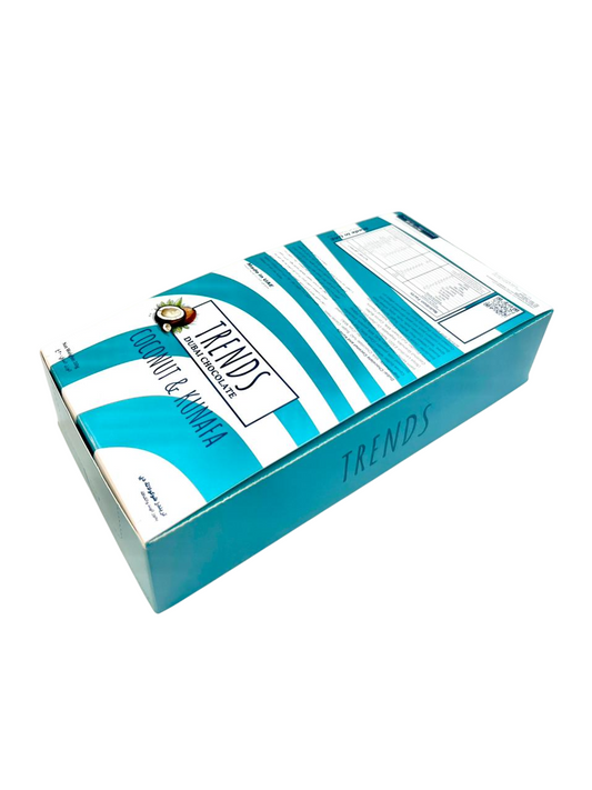 Trends Dubai Chocolate, Coconut & Kunafa - 20g x 36