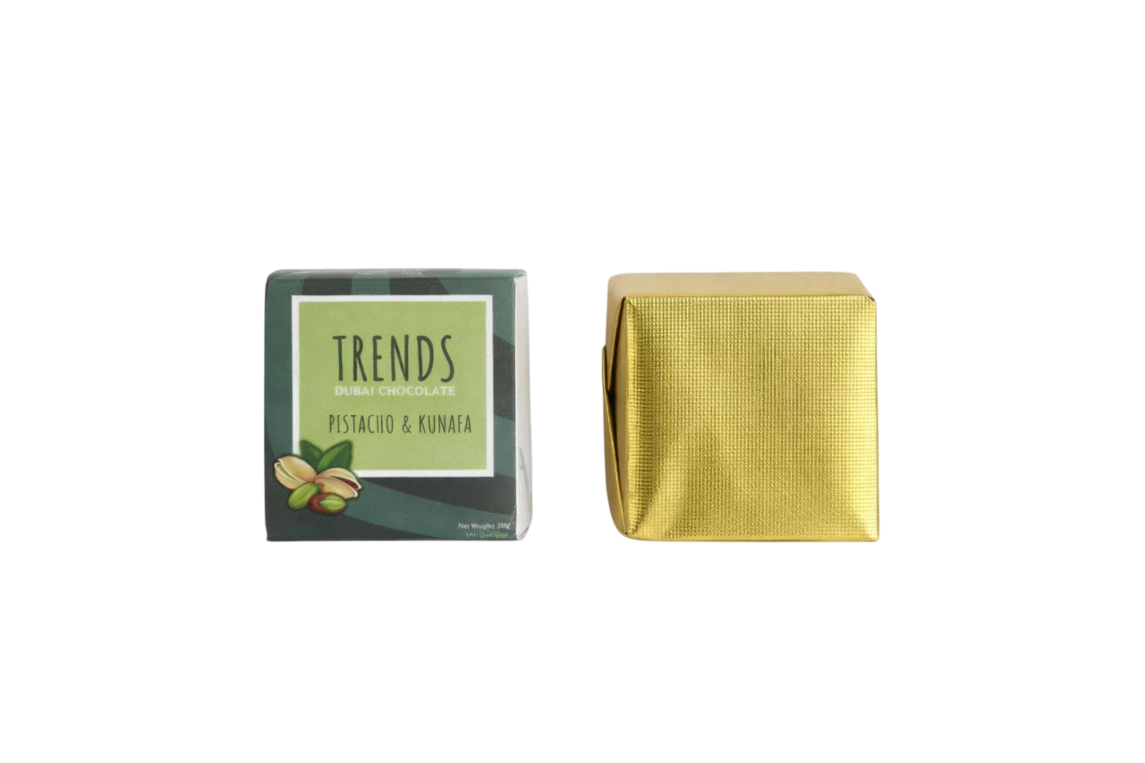 Trends Dubai Chocolate, Pistachio & Kunafa - 20g x 36