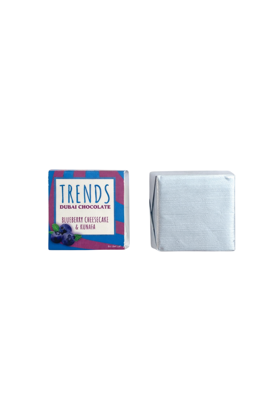 Trends Dubai Chocolate, Blueberry Cheesecake & Kunafa - 20g x 36