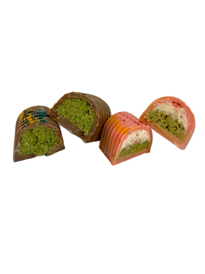 Trends Dubai Chocolate, Pistachio Kunafa & Cotton Candy Pistachio Kunafa - 80g (2x40g)