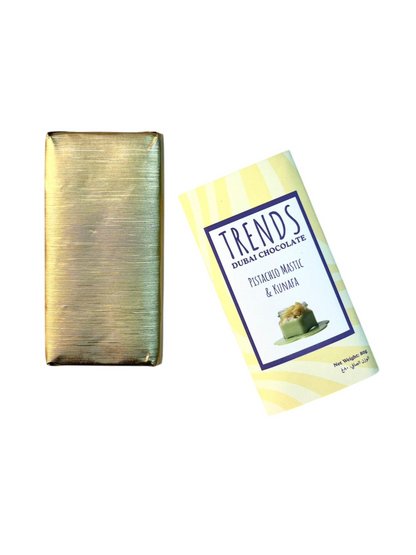 Trends Dubai Chocolate, Mastic Pistachio & Kunafa - 80g x 24