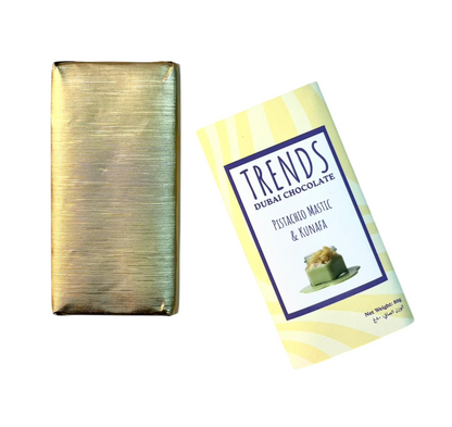 Trends Dubai Chocolate, Mastic Pistachio & Kunafa - 80g