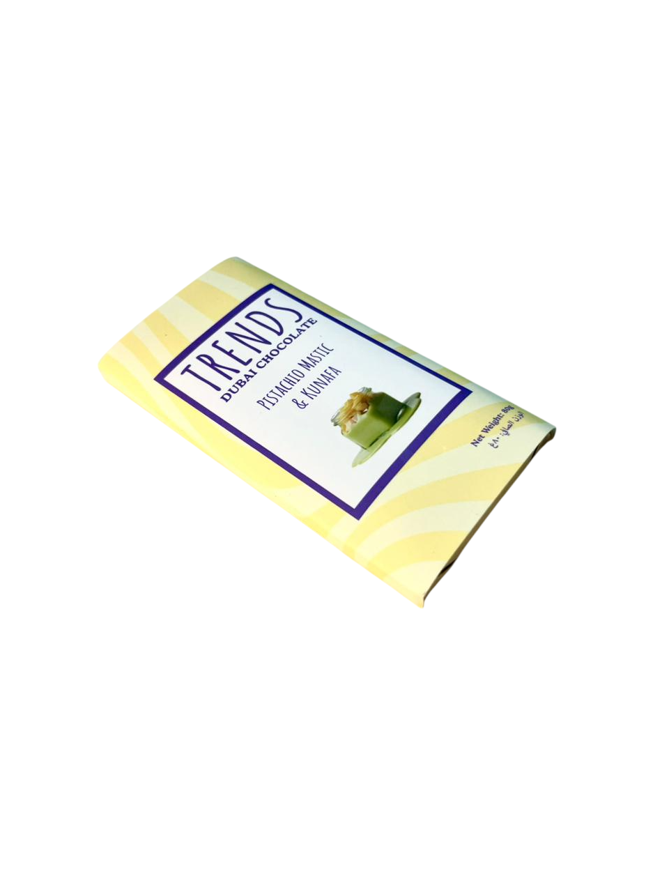 Trends Dubai Chocolate, Mastic Pistachio & Kunafa - 80g