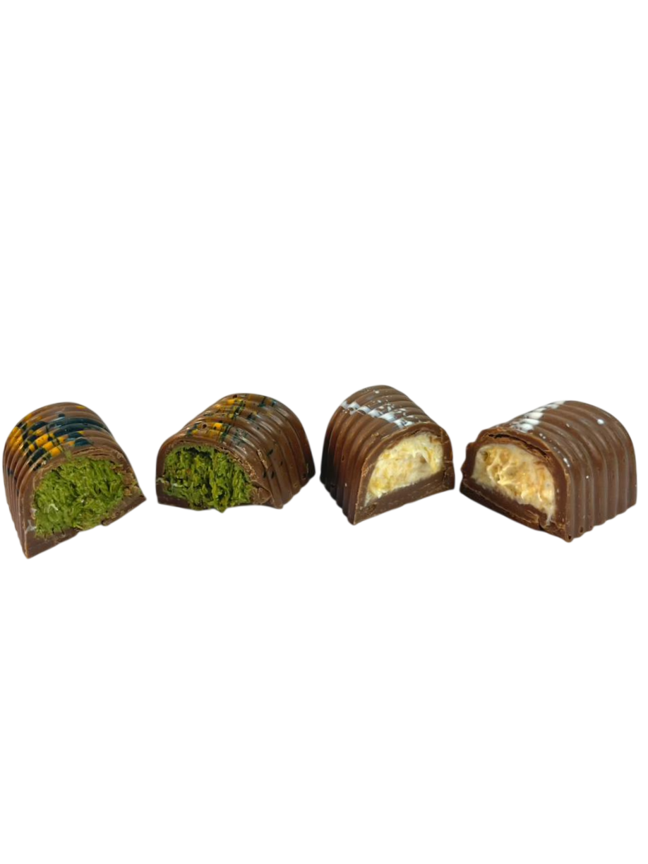 Trends Dubai Chocolate, Pistachio Kunafa & Coconut Kunafa - 80g (2x40g)
