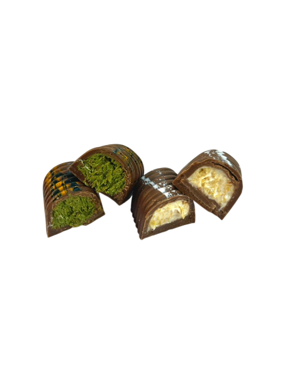 Trends Dubai Chocolate, Pistachio Kunafa & Coconut Kunafa - 80g (2x40g)