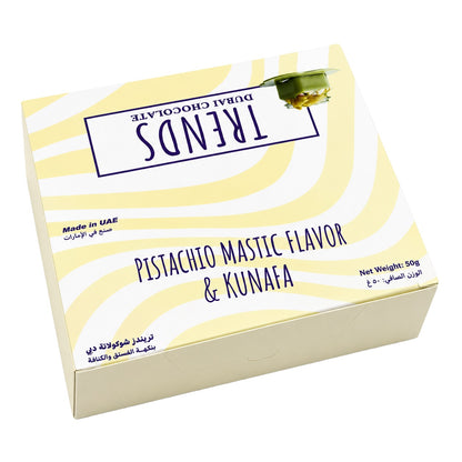 Trends Dubai Chocolate, Mastic Pistachio & Kunafa - 50g x 24