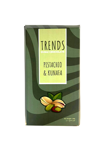 Trends Dubai Chocolate, Pistachio & Kunafa - 100g