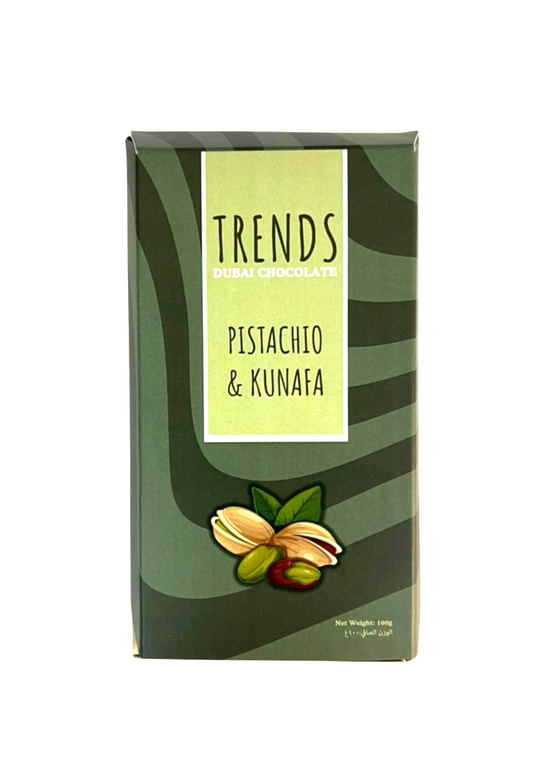 Trends Dubai Chocolate, Pistachio & Kunafa - 100g