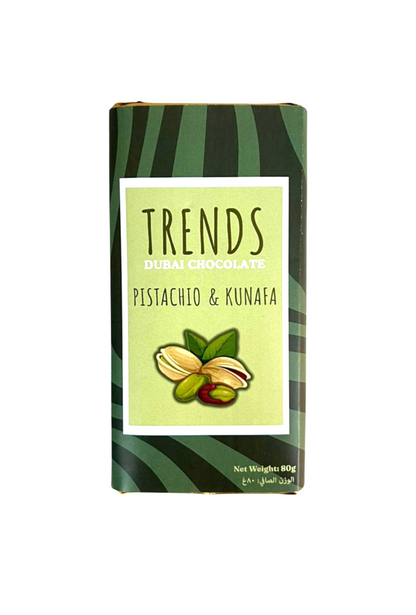Trends Dubai Chocolate, Pistachio & Kunafa - 80g