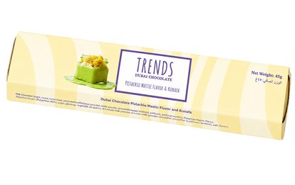 Trends Dubai Chocolate Mastic, Pistachio & Kunafa - 45g x 24