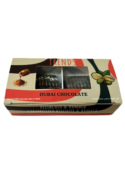 Trends Dubai Chocolate, Pistachio Kunafa & Caramelized Biscuits Kunafa - 80g (2x40g)