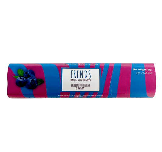 Trends Dubai Chocolate, Blueberry Cheesecake & Kunafa - 45g