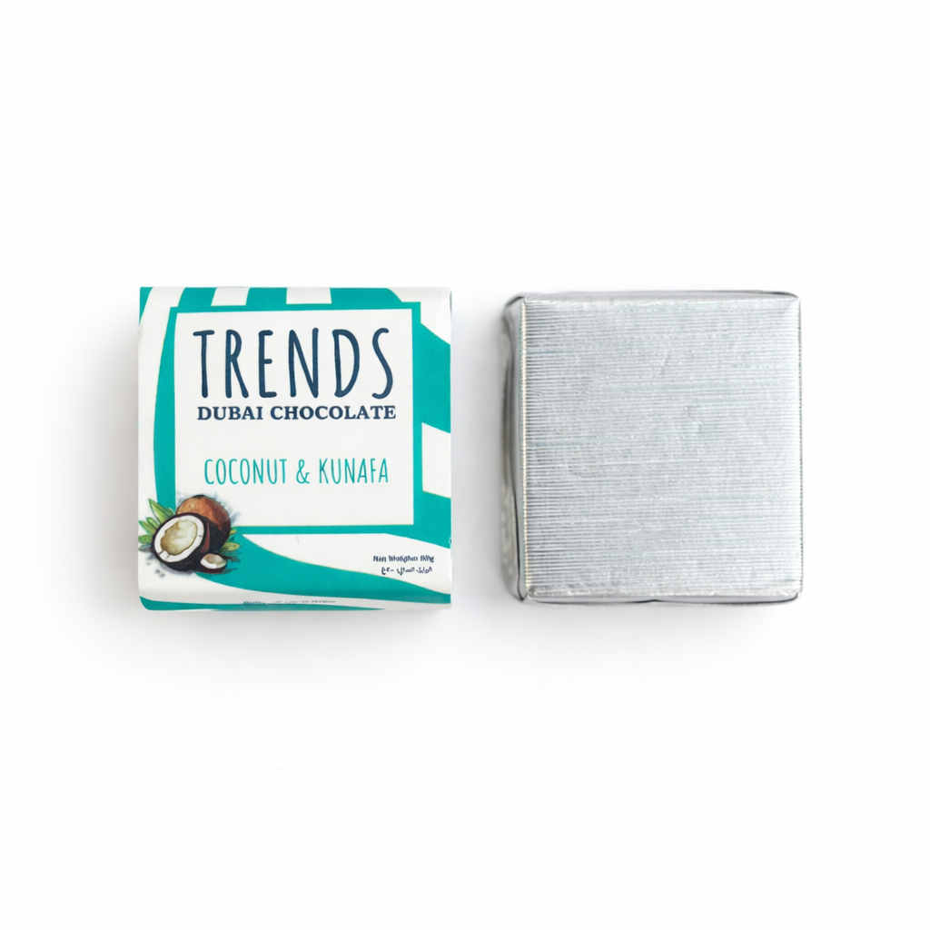 Trends Dubai Chocolate, Coconut & Kunafa - 20g x 36
