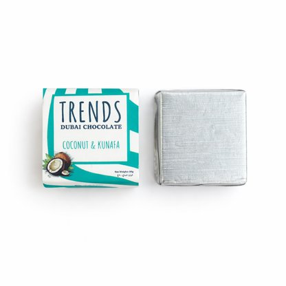 Trends Dubai Chocolate, Coconut & Kunafa - 20g x 36