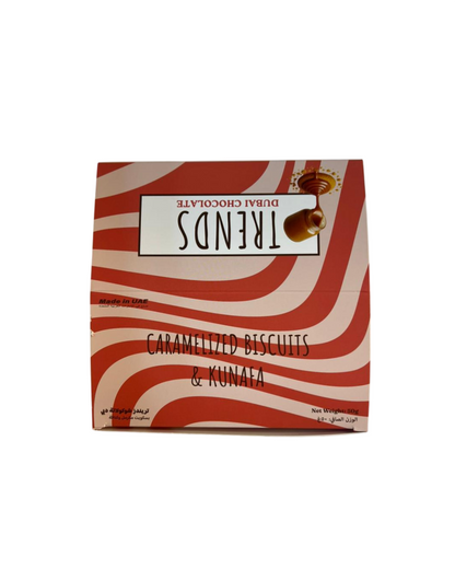 Trends Dubai Chocolate, Caramelized Biscuits & Kunafa - 50g x 24