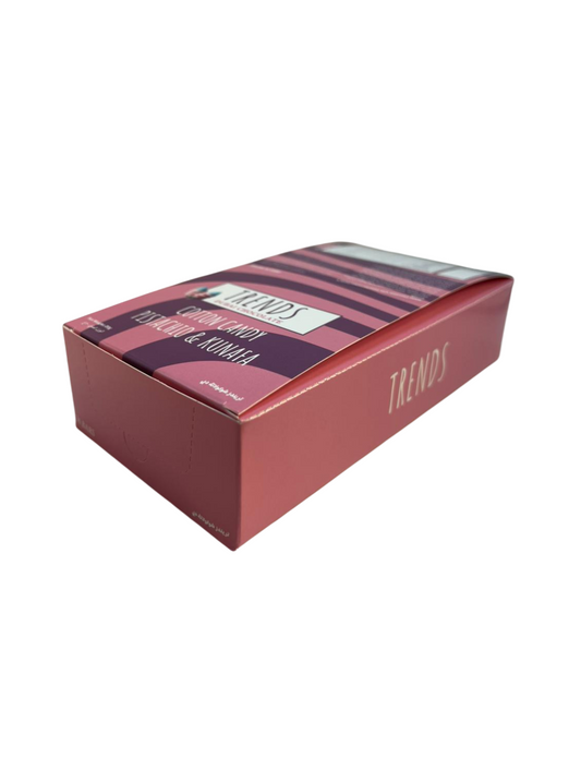 Trends Dubai Chocolate, Cotton Candy Pistachio & Kunafa - 20g x 36