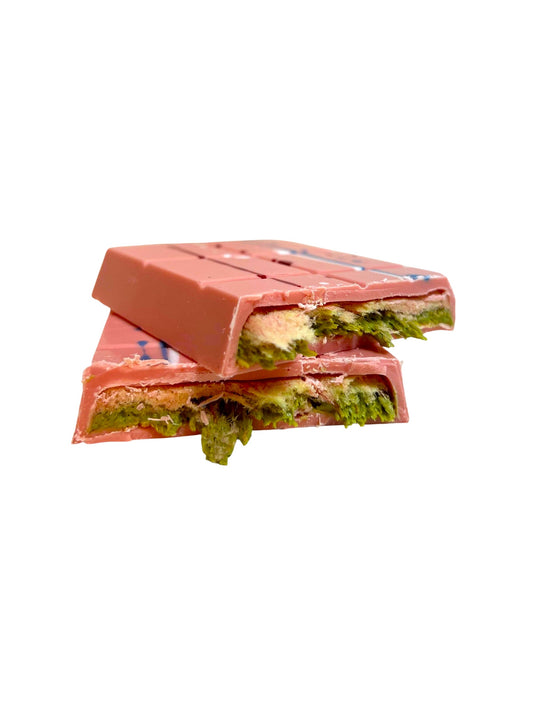 Trends Dubai Chocolate, Cotton Candy Pistachio & Kunafa - 100g