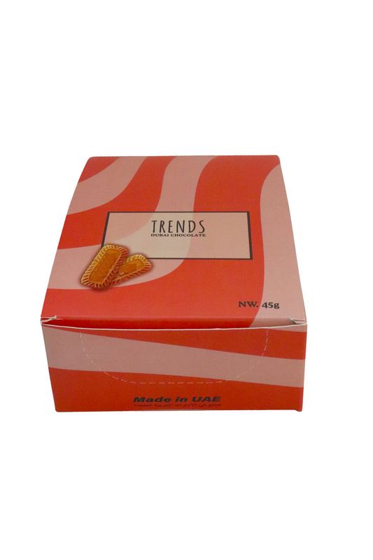 Trends Dubai Chocolate, Caramelized Biscuits & Kunafa - 45g x 24