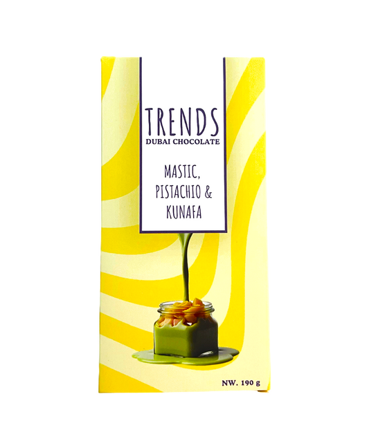 Trends Dubai Chocolate Mastic, Pistachio & Kunafa - 190g