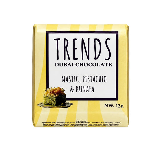 Trends Dubai Chocolate Mastic, Pistachio & Kunafa - 13g