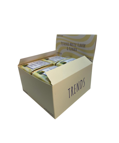 Trends Dubai Chocolate, Mastic Pistachio & Kunafa - 50g x 24