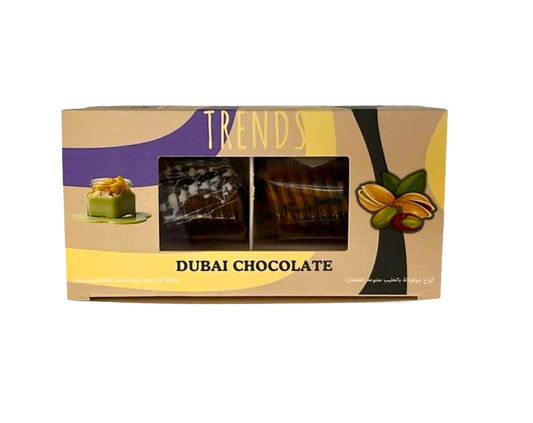 Trends Dubai Chocolate, Pistachio Kunafa & Mastic Pistachio Kunafa - 80g (2x40g)
