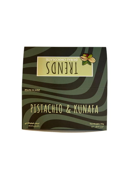 Trends Dubai Chocolate, Pistachio & Kunafa - 50g x 24