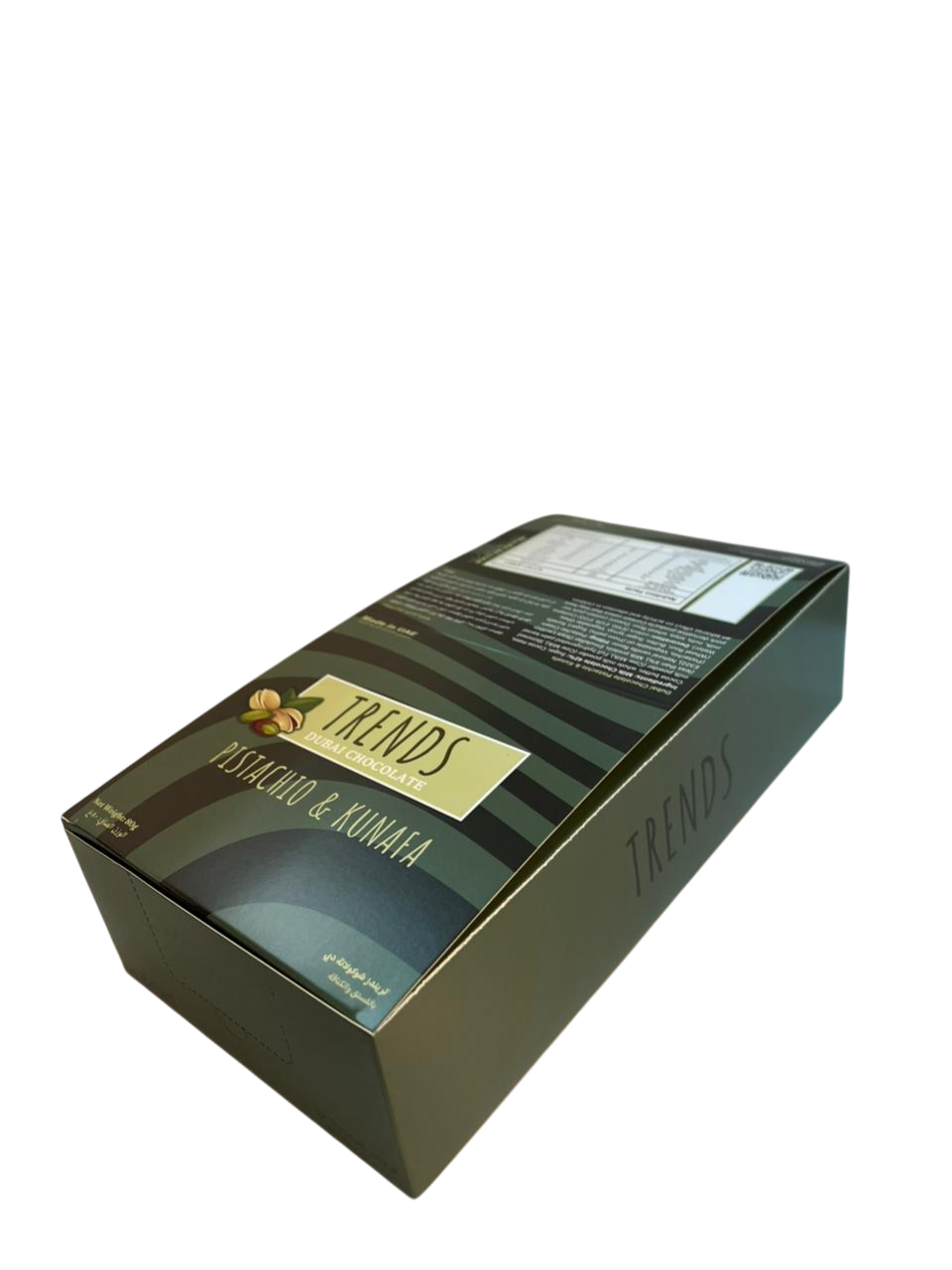 Trends Dubai Chocolate, Pistachio & Kunafa - 80g x 24